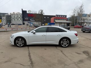 2020 Audi A6 45 TDI V (C8), белый, 5200000 рублей, вид 1
