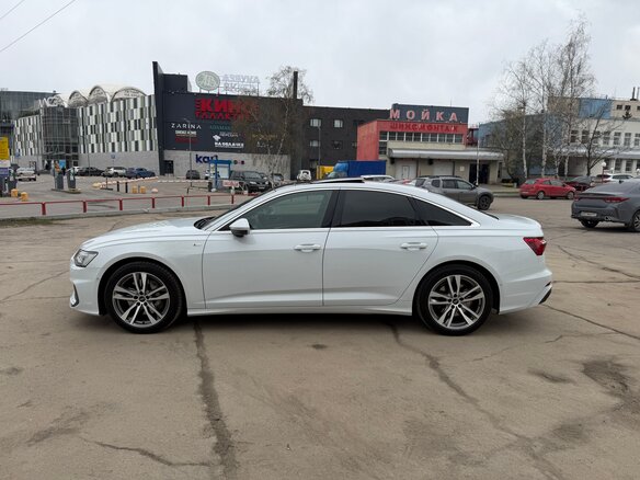 2020 Audi A6 45 TDI V (C8), белый, 5250000 рублей