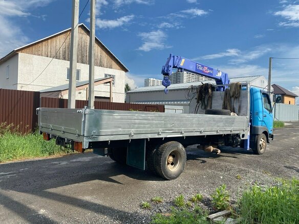 2001 Fuso (Mitsubishi) Fighter, синий, 4500000 рублей - вид 3