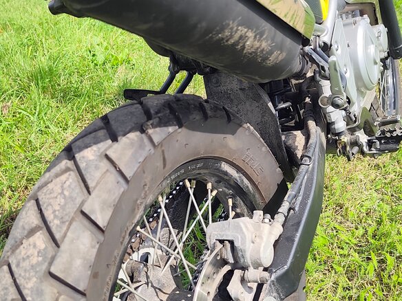 2005 Yamaha XG250 Tricker, жёлтый, 310000 рублей - вид 9