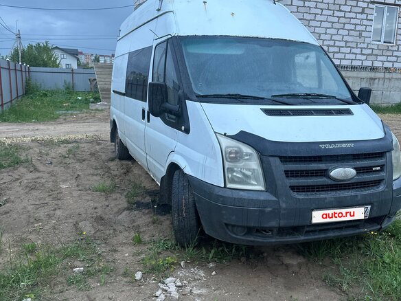 2007 Ford Transit, белый, 350000 рублей