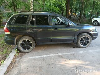 2008 Hyundai Santa Fe Classic Classic, чёрный, 650000 рублей, вид 4