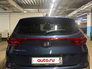 2021 Kia Sportage IV Рестайлинг, синий, 1700000 рублей, вид 4