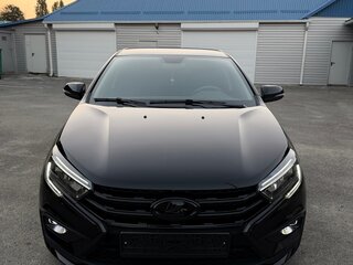 2025 Lada (ВАЗ) Vesta I Рестайлинг (NG), чёрный, 2000000 рублей, вид 2