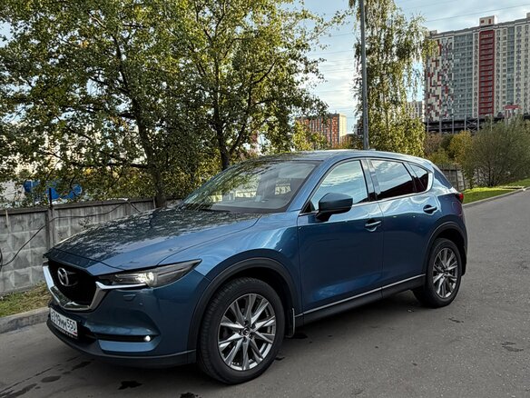2021 Mazda CX-5 II, синий - вид 2