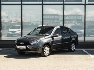 2018 Lada (ВАЗ) Granta I Рестайлинг, серый, 560000 рублей, вид 1