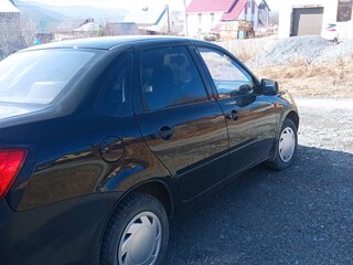 2013 Lada (ВАЗ) Granta I, чёрный, 318000 рублей, вид 5