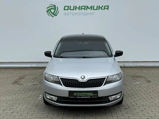 2014 Skoda Rapid I, серебристый, 790000 рублей, вид 2