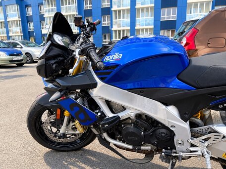 2016 Aprilia Tuono V4, синий, 1200000 рублей, вид 3
