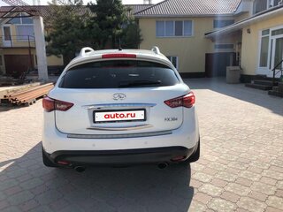 2012 Infiniti FX30d II (S51) Рестайлинг, белый, 1900000 рублей, вид 4