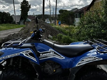 2018 Kawasaki KVF 750 Brute Force, синий, 700000 рублей, вид 5
