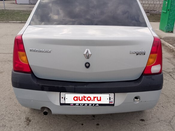 2007 Renault Logan I, серый, 450000 рублей - вид 3