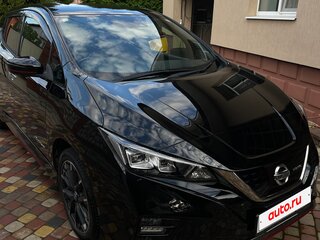 2018 Nissan Leaf II (ZE1), чёрный, 2100000 рублей, вид 1