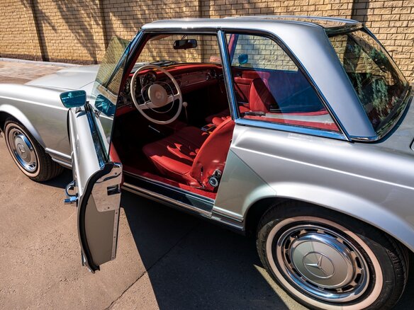 1968 Mercedes-Benz SL-Класс 280 5-speed II (W113), серый, 15500000 рублей - вид 23