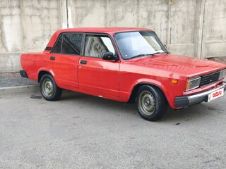 1992 Lada (ВАЗ) 2105, красный, 110000 рублей, вид 4