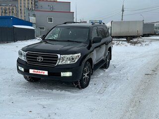 2009 Toyota Land Cruiser 200 Series, чёрный, 3400000 рублей, вид 1