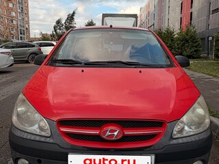 2008 Hyundai Getz I Рестайлинг, красный, 348000 рублей, вид 1