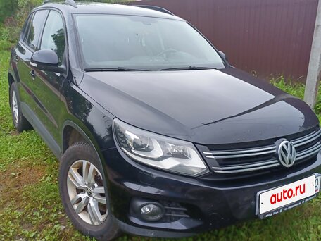 2012 Volkswagen Tiguan I Рестайлинг, чёрный, 1089000 рублей, вид 4
