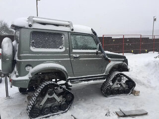1996 Suzuki Jimny II, серебристый, 730000 рублей, вид 1