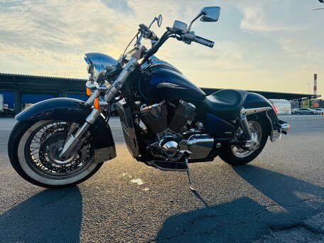 2002 Honda VTX 1800, синий, 635000 рублей, вид 3