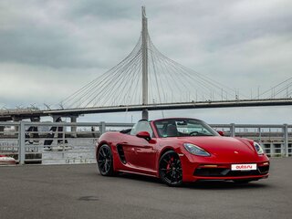 2019 Porsche Boxster GTS IV 718 (982), красный, 8500000 рублей, вид 4
