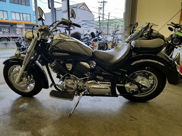2005 Yamaha XVS1100, чёрный