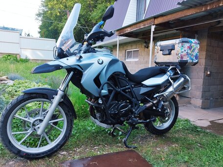 2008 BMW F 650 GS, голубой, 560000 рублей, вид 3