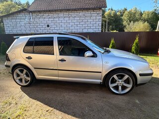 2001 Volkswagen Golf IV, серебристый, 580000 рублей, вид 4
