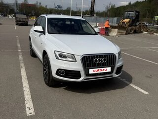 2013 Audi Q5 I (8R) Рестайлинг, белый, 1850000 рублей, вид 2