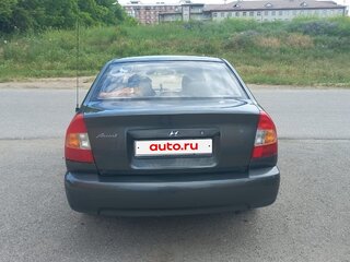 2008 Hyundai Accent ТагАЗ II, серый, 360000 рублей, вид 4