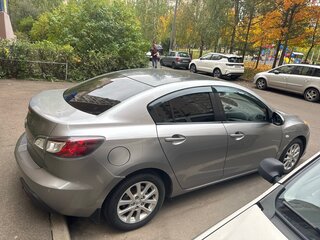 2009 Mazda 3 II (BL), серебристый, 700000 рублей, вид 4