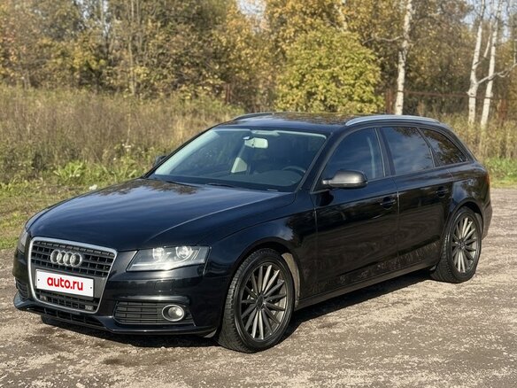 2009 Audi A4 IV (B8), чёрный, 800000 рублей