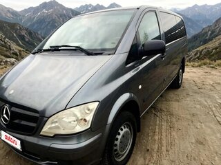 2014 Mercedes-Benz Vito 113 CDI L3 II (W639) Рестайлинг, серый, 1950000 рублей, вид 2