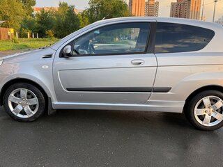 2009 Chevrolet Aveo I Рестайлинг, серебристый, 300000 рублей, вид 4