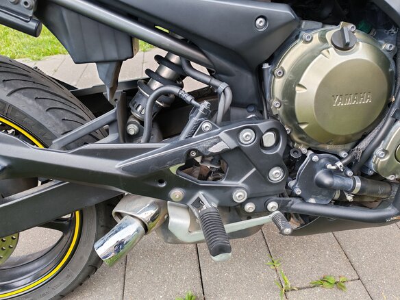 2010 Yamaha XJ6 (FZ6R), жёлтый, 390000 рублей - вид 6