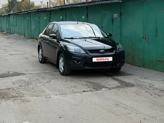 2008 Ford Focus II Рестайлинг, чёрный, 585000 рублей, вид 2