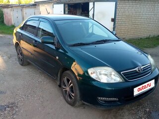 2004 Toyota Corolla IX (E120, E130) Рестайлинг, зелёный, 419000 рублей, вид 3