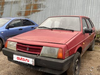 1992 Lada (ВАЗ) 2109, красный, 45000 рублей, вид 1