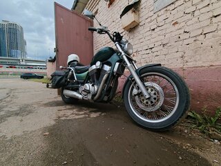 1999 Suzuki Intruder VS 1400, зелёный, 330000 рублей, вид 3
