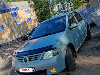 2008 Renault Logan I, серый, 230000 рублей, вид 1