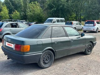 1989 Audi 80 IV (B3), зелёный, 95000 рублей, вид 4