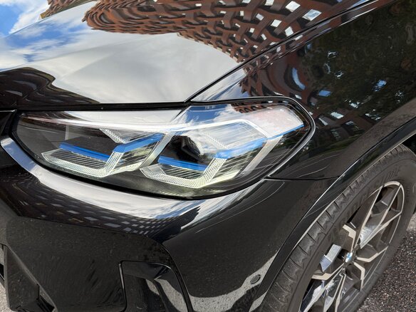 2022 BMW X4 20i II (G02) Рестайлинг, чёрный - вид 5