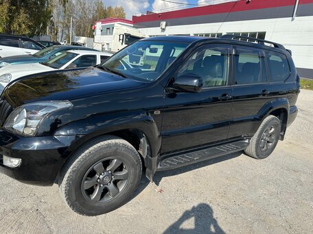 2008 Toyota Land Cruiser Prado 5-speed 120 Series Рестайлинг, чёрный, 2250000 рублей, вид 3