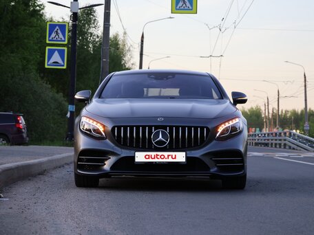 2019 Mercedes-Benz S-Класс 450 4MATIC VI (W222, C217) Рестайлинг, серый, 8790000 рублей, вид 3