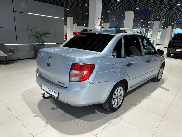 2014 Lada (ВАЗ) Granta I, голубой - вид 2