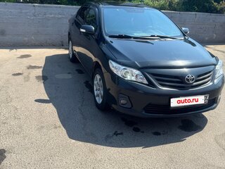 2011 Toyota Corolla X (E140, E150) Рестайлинг, чёрный, 1150000 рублей, вид 2