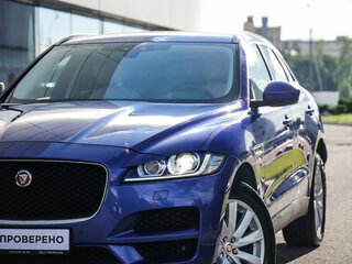 2018 Jaguar F-Pace I, синий, 2627777 рублей, вид 2