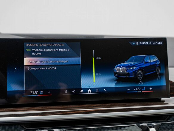 2025 BMW X5 30d IV (G05/G18) Рестайлинг, синий - вид 24