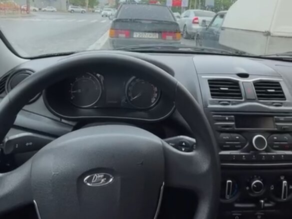 2024 Lada (ВАЗ) Granta I Рестайлинг, чёрный, 820000 рублей - вид 2