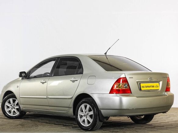 2006 Toyota Corolla IX (E120, E130) Рестайлинг, серебристый - вид 3